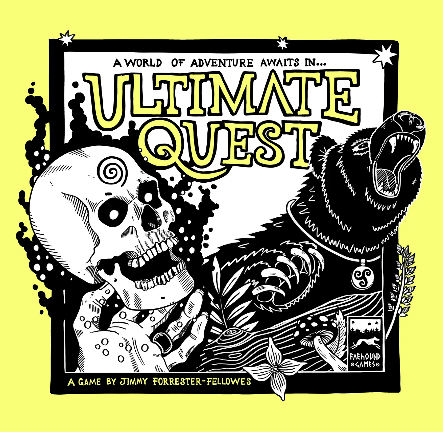 Ultimate Quest box artwork (Work in progress)